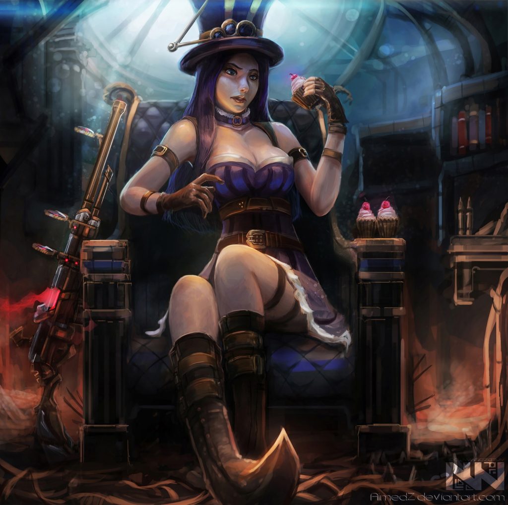 Caitlyn sexy hottest league of legends characters