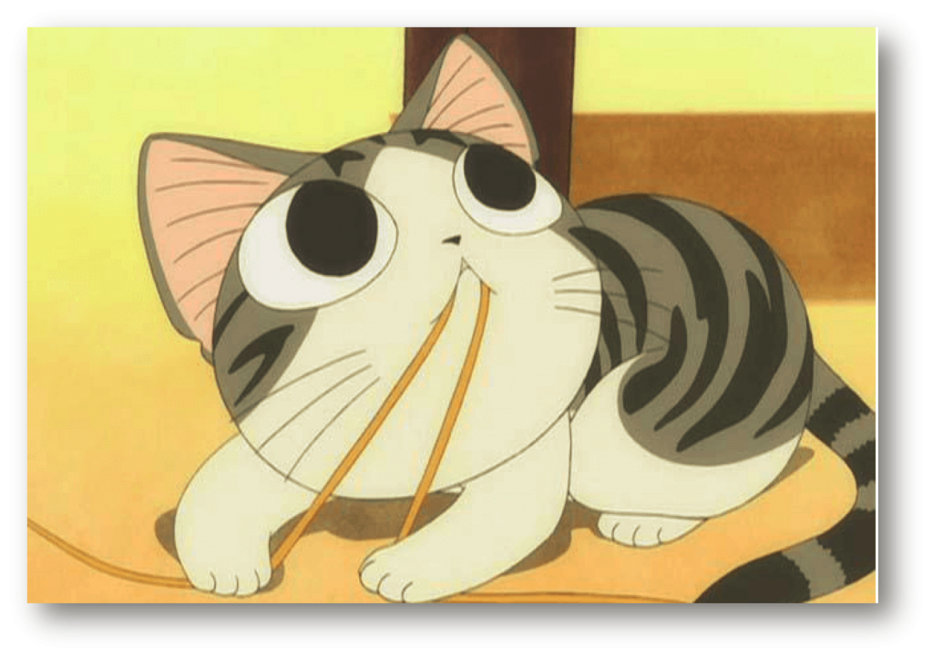 cute cat anime Chi