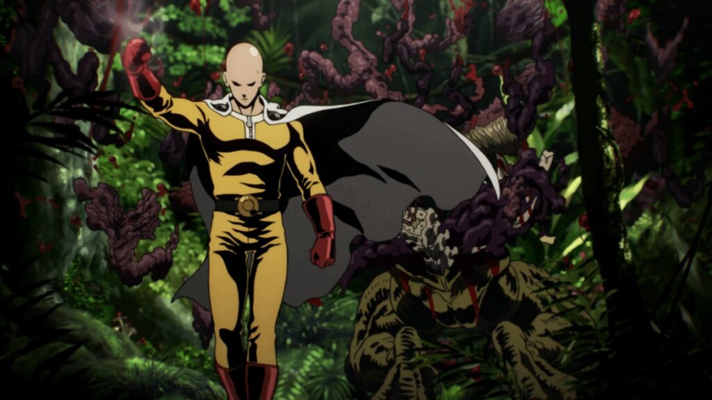 one punch man high quality anime