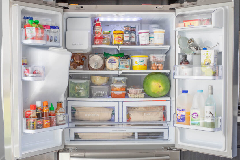 organising your fridge